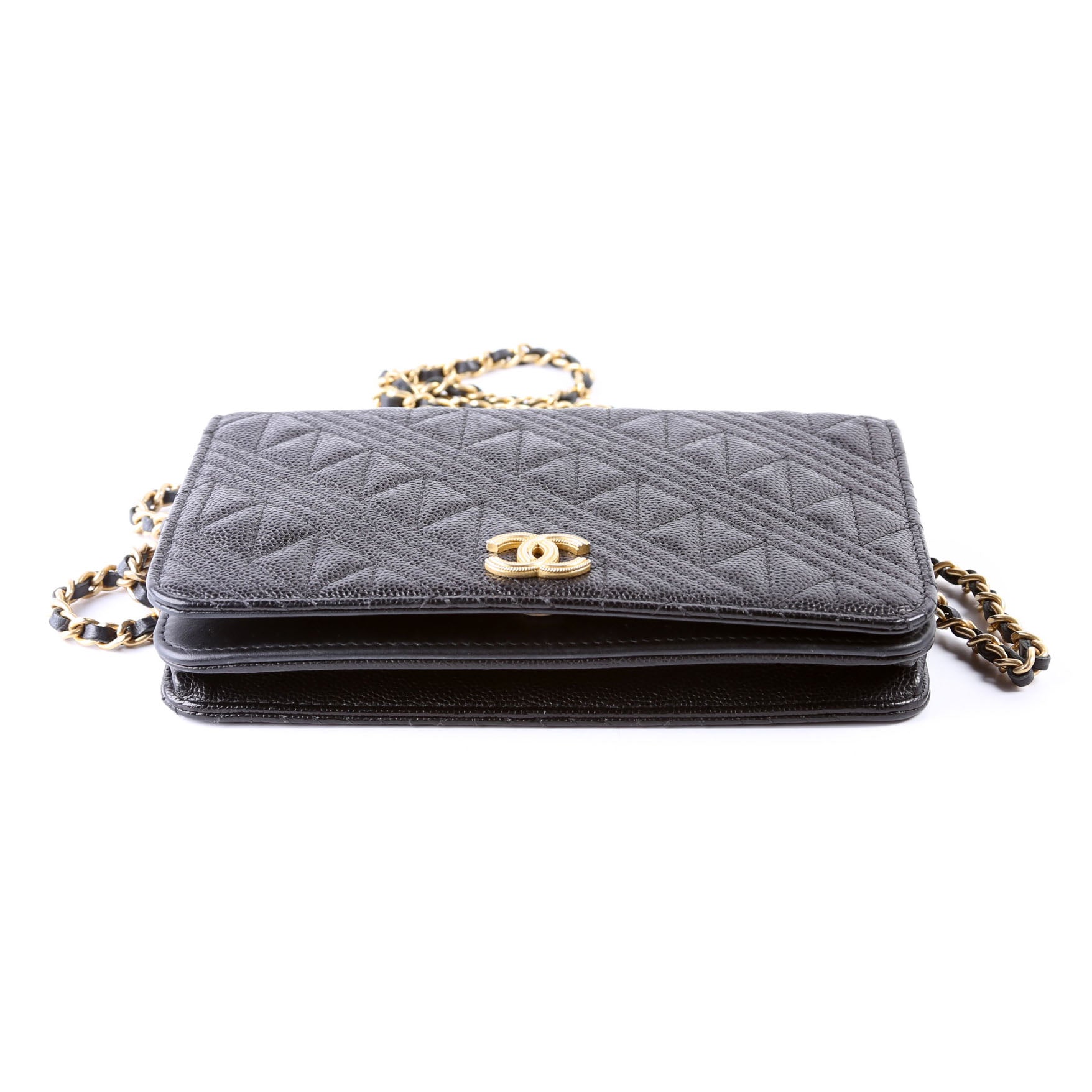 WOC Ancient Greek Quilted Caviar Black