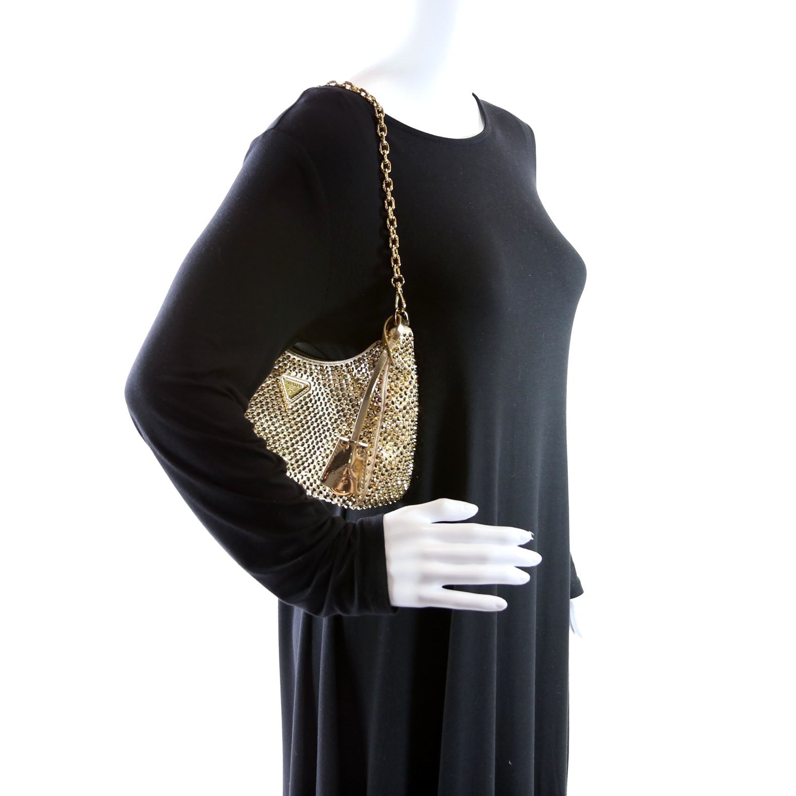 Satin Crystal Re-Edition 2005 Shoulder Gold