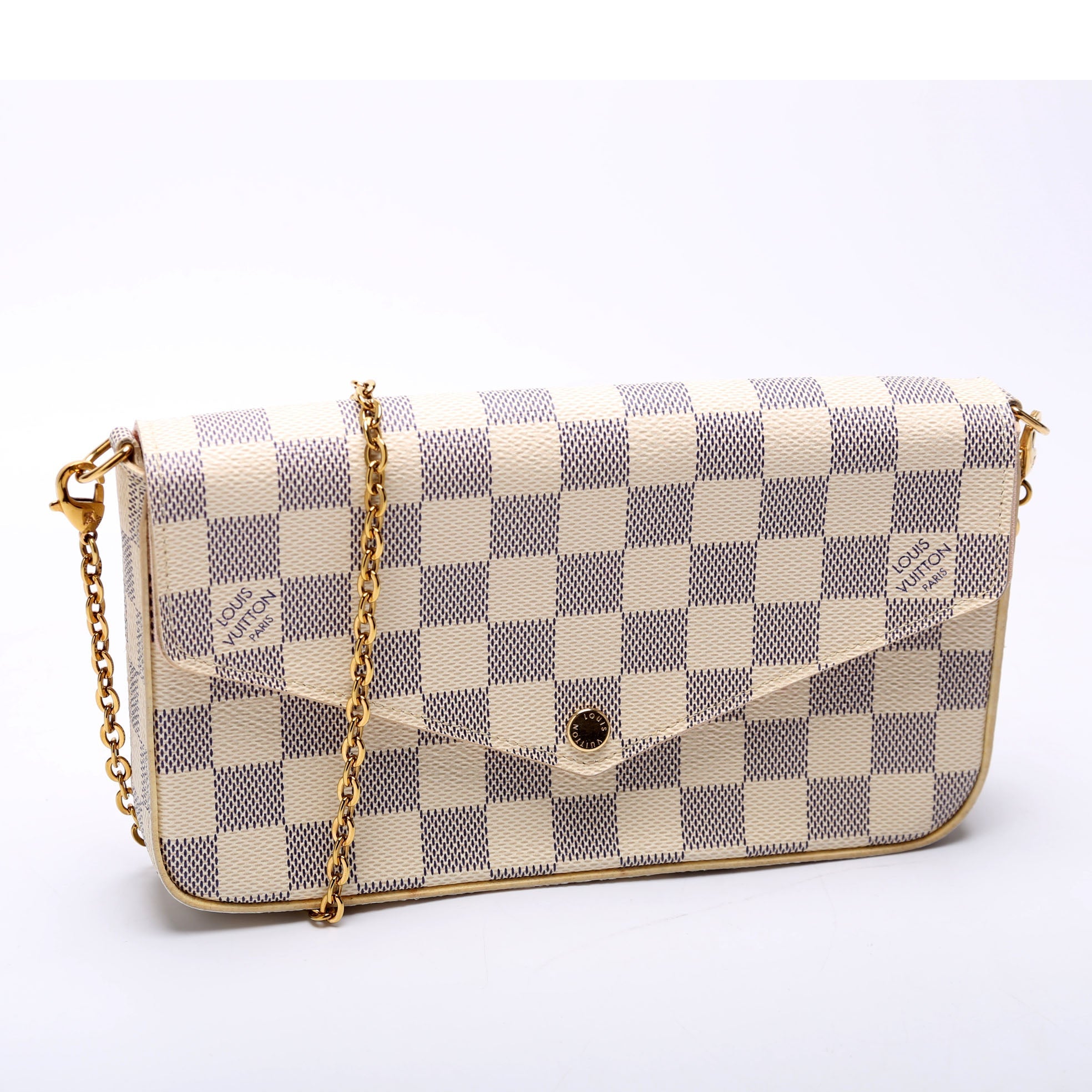 Pochette Felicie Damier Azur