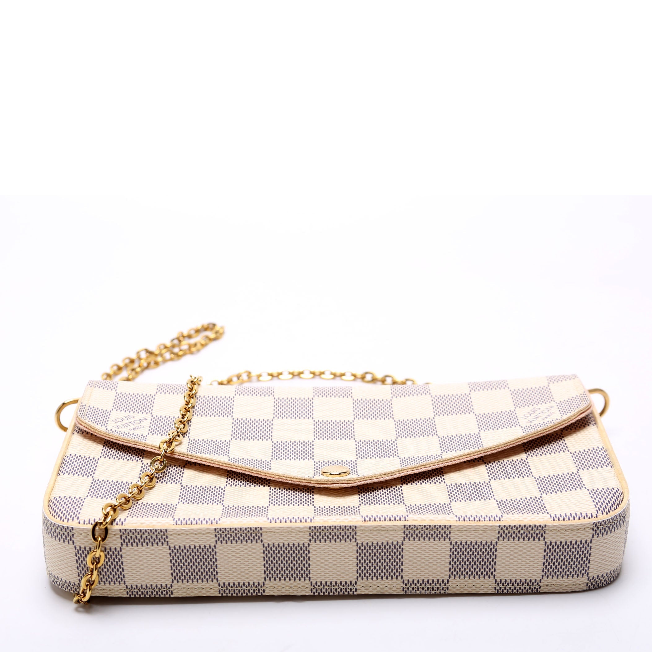 Pochette Felicie Damier Azur