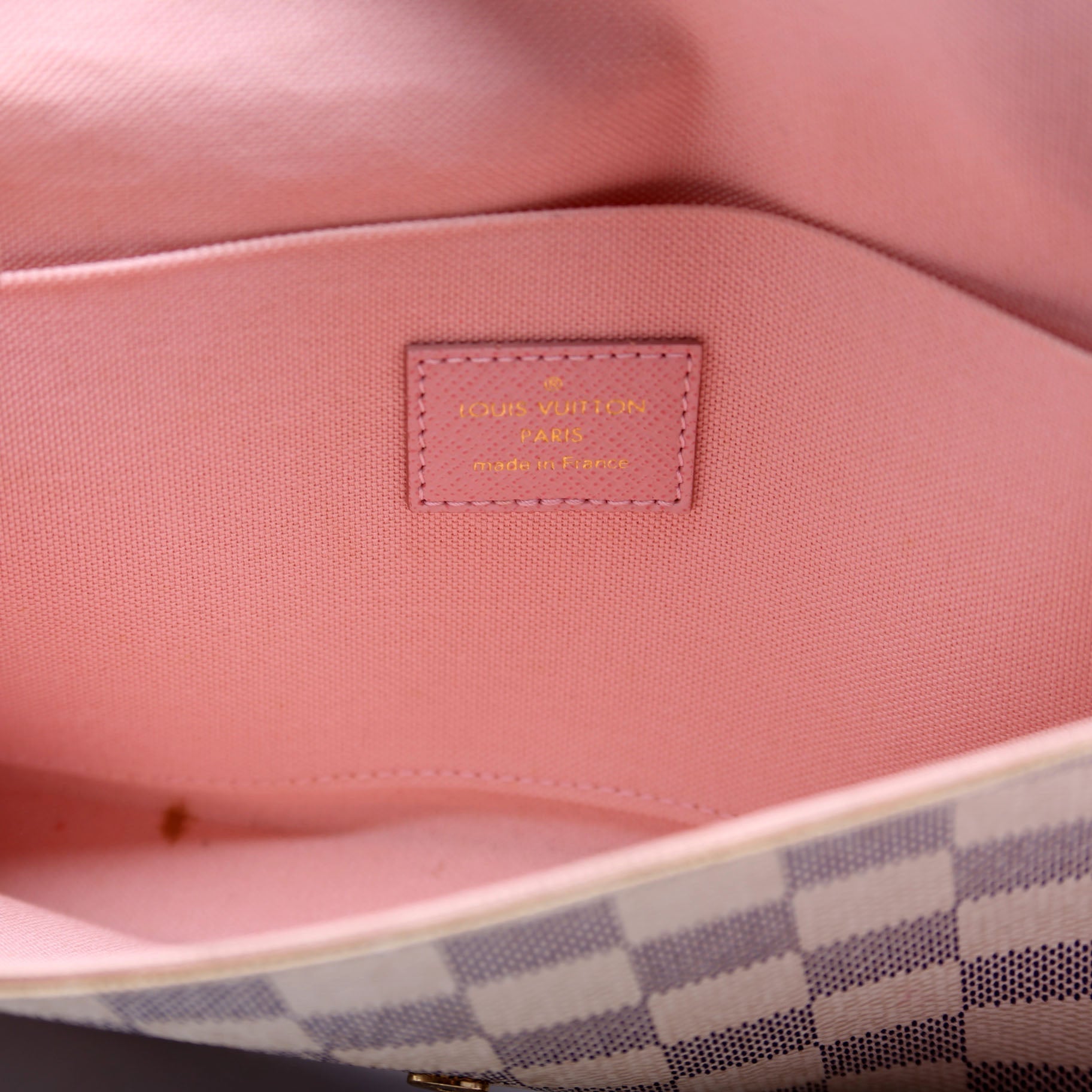 Pochette Felicie Damier Azur