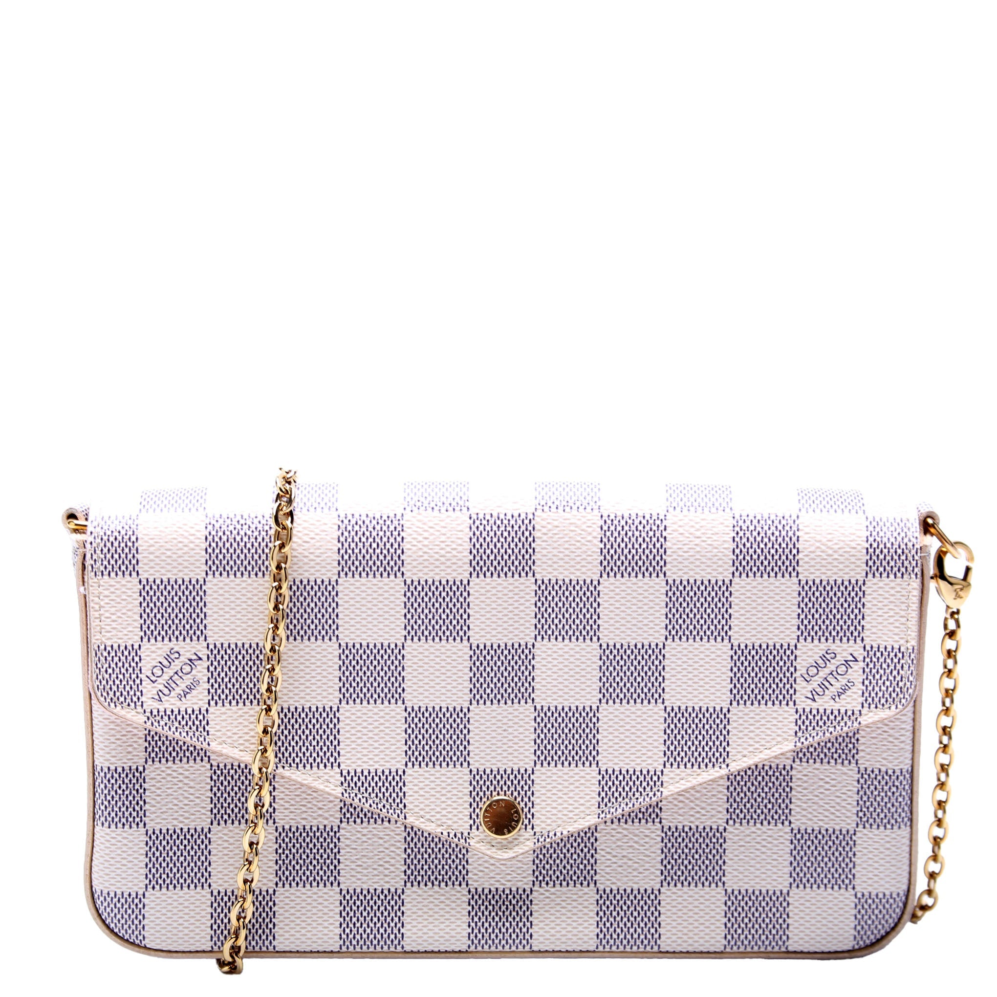 Pochette Felicie Damier Azur