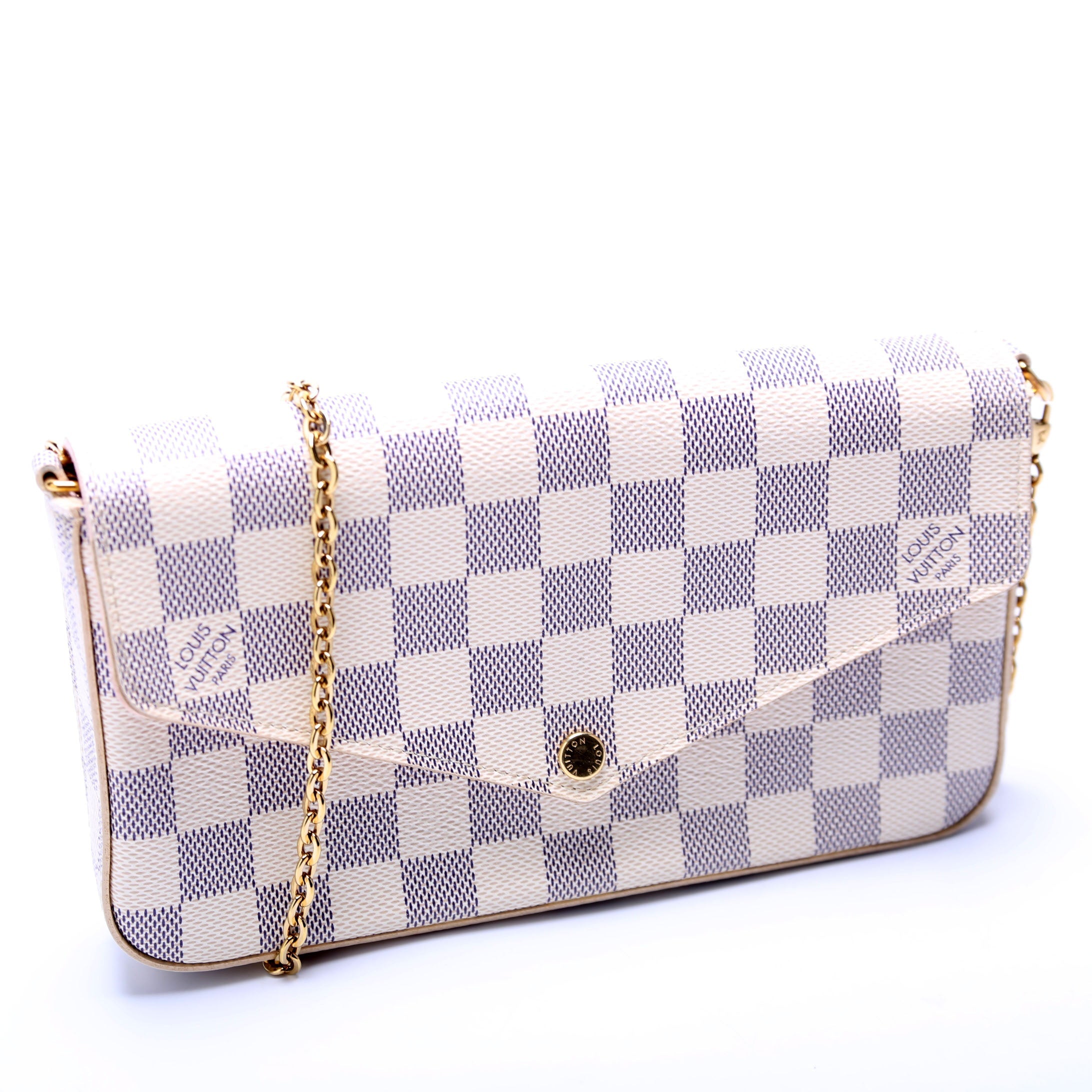 Pochette Felicie Damier Azur