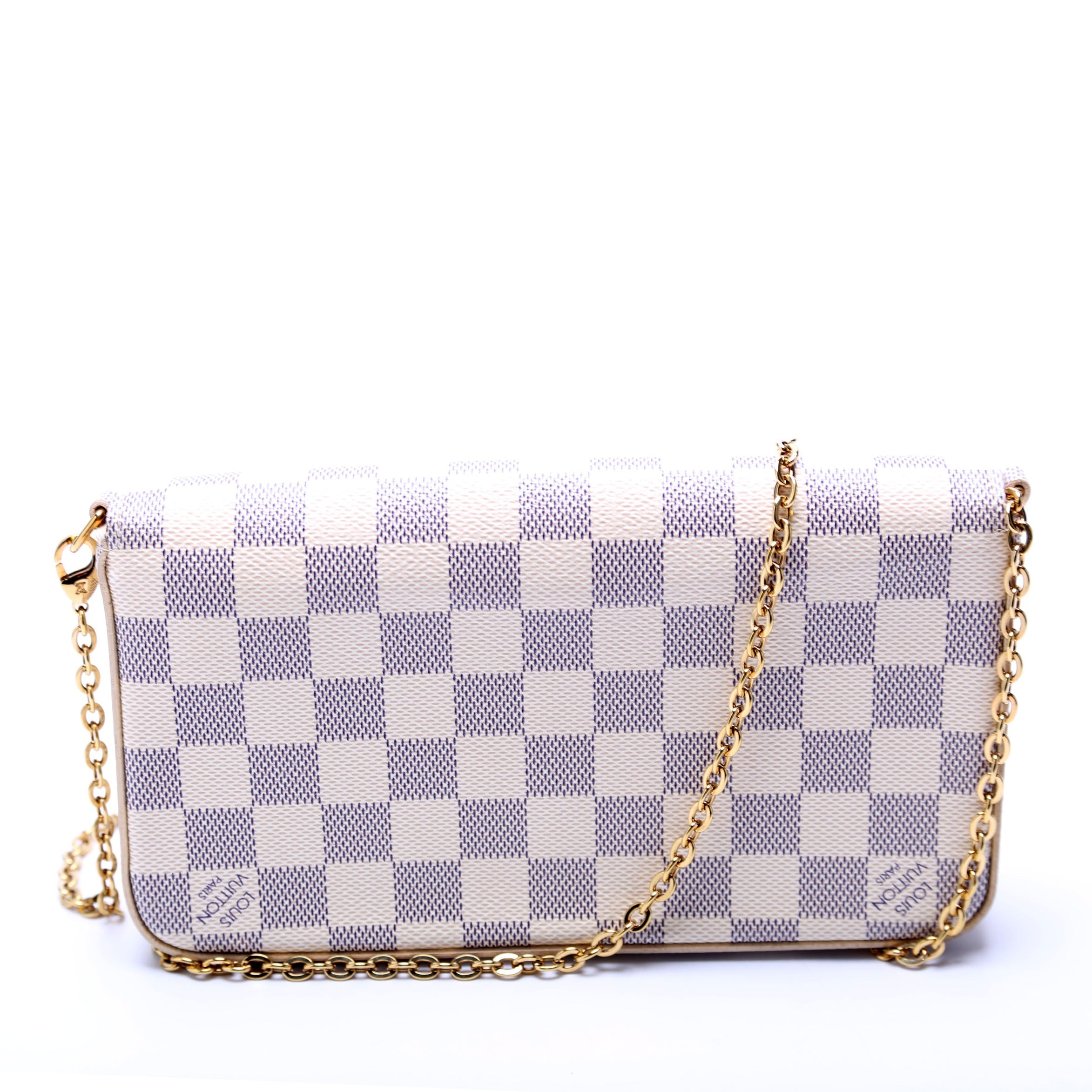 Pochette Felicie Damier Azur