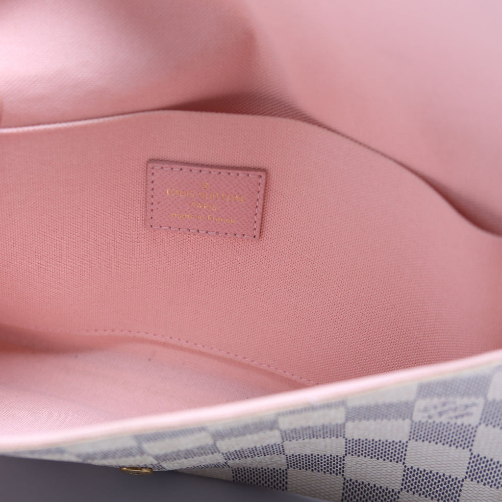 Pochette Felicie Damier Azur