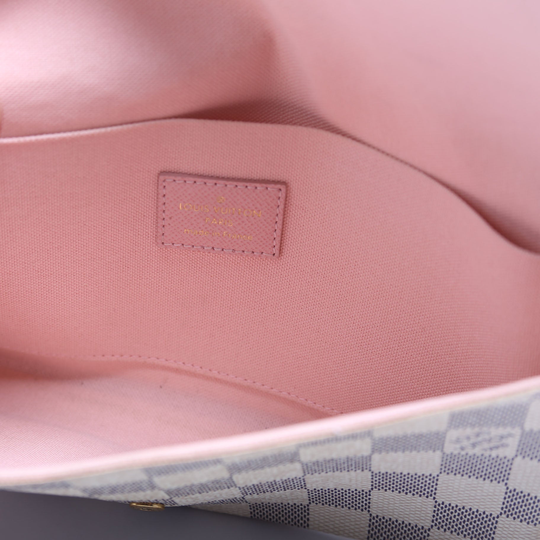 Pochette Felicie Damier Azur