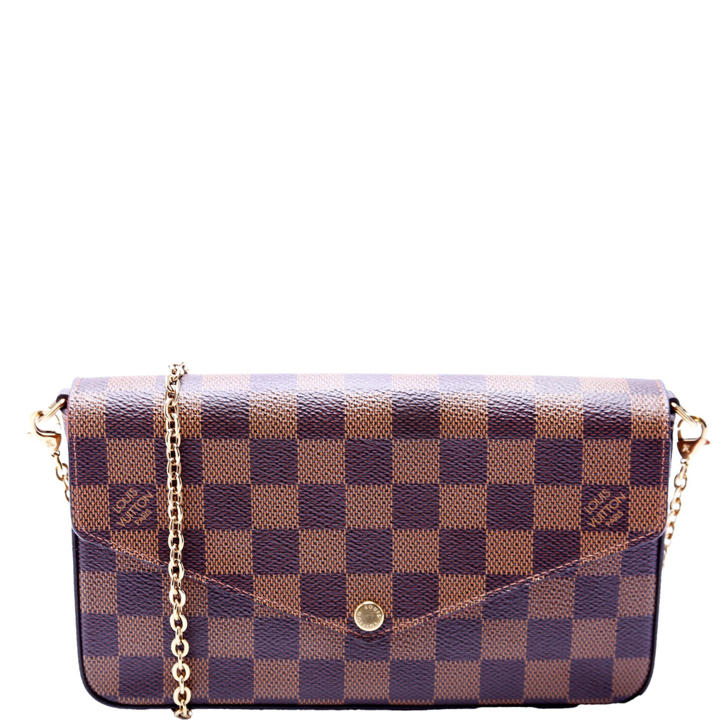 Pochette Felicie Damier Ebene