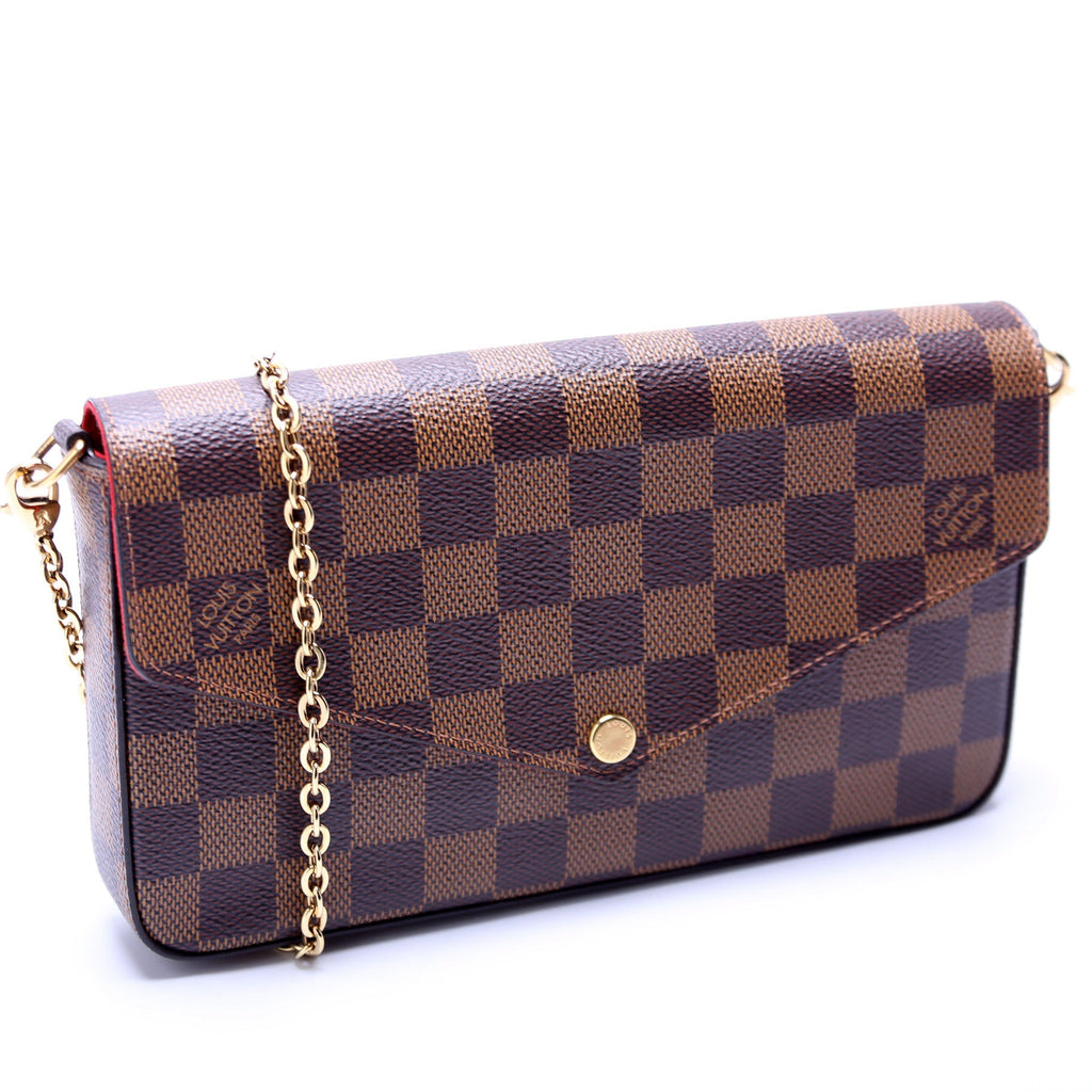 Pochette Felicie Damier Ebene