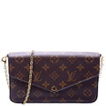 Pochette Felicie Monogram Berry