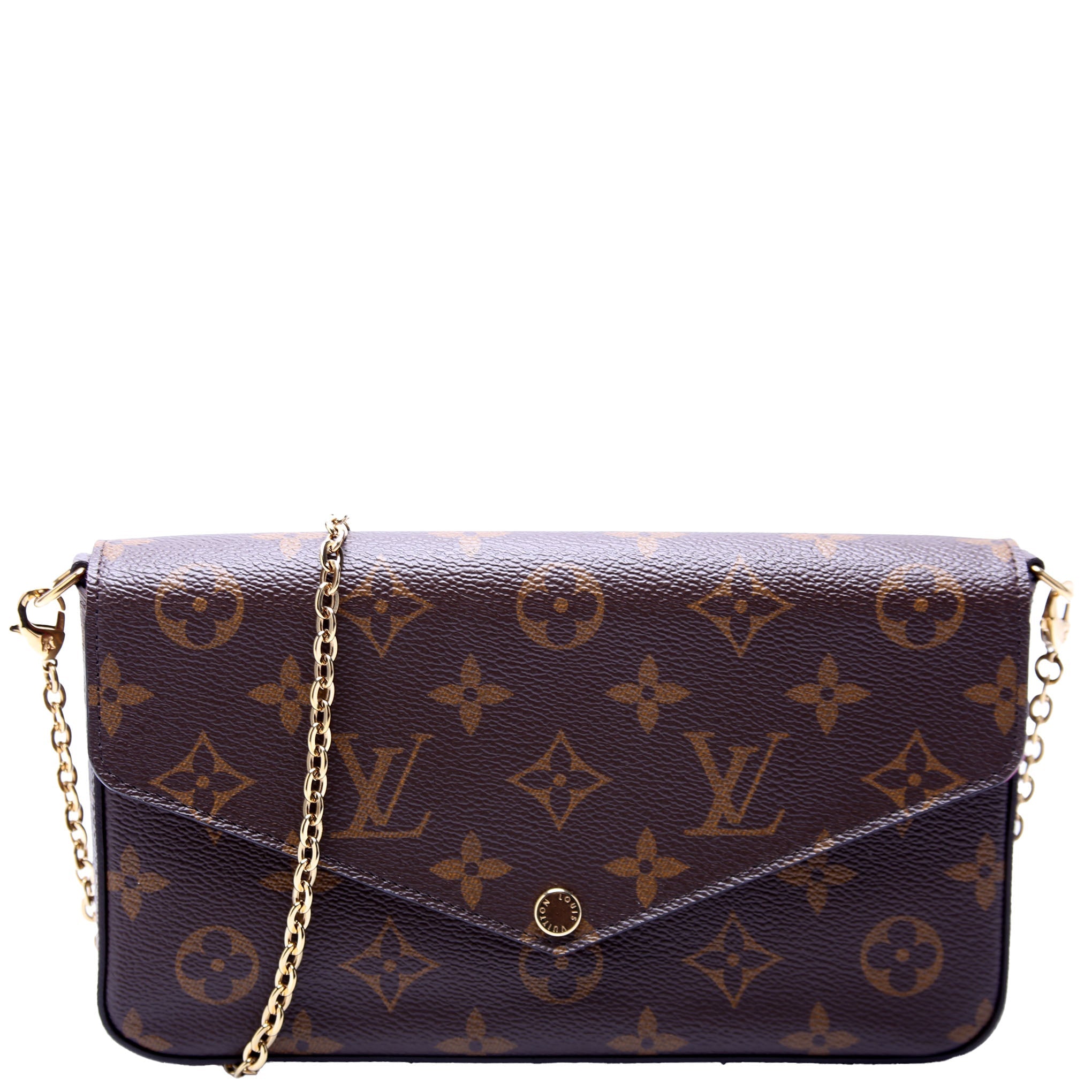 Pochette Felicie Monogram Berry