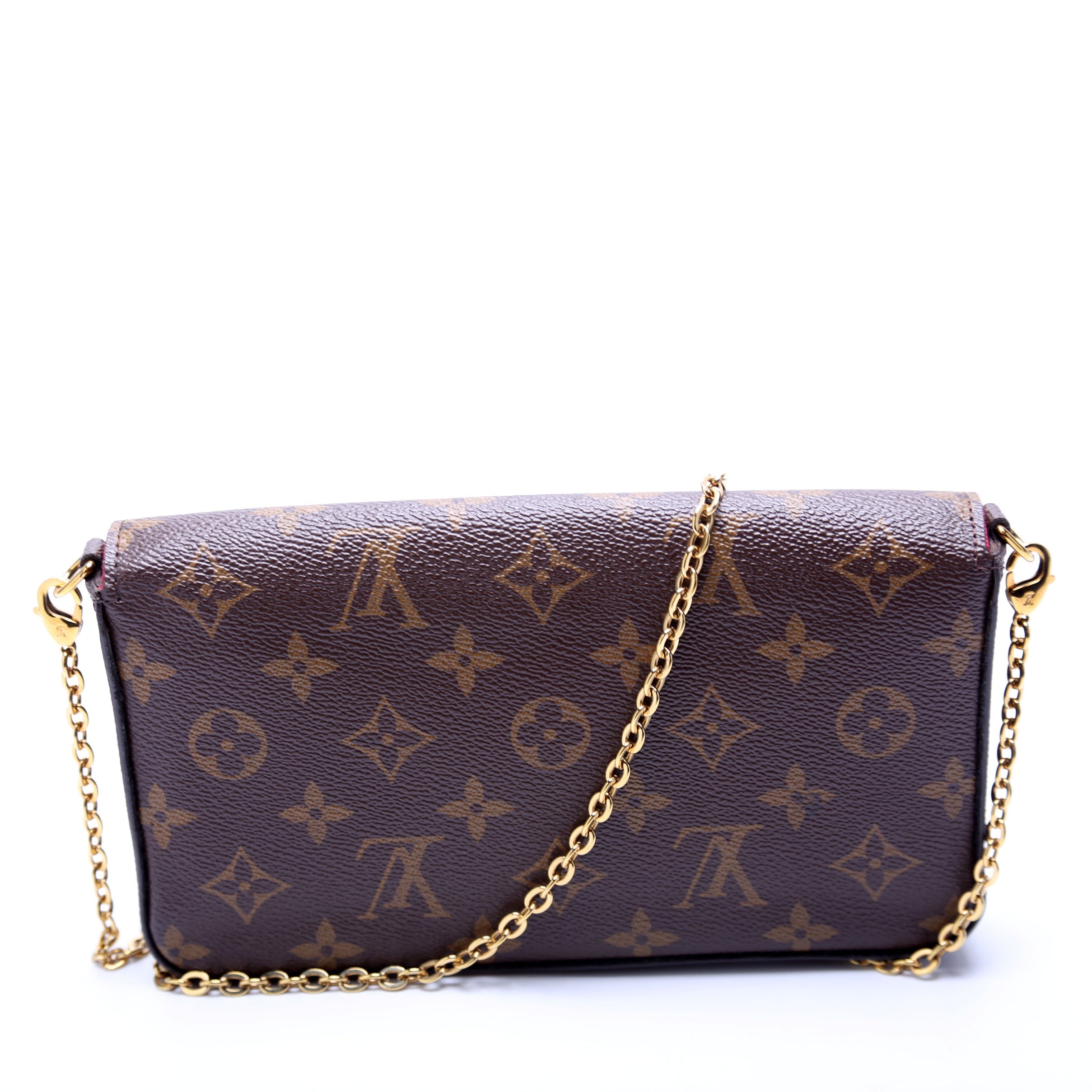Pochette Felicie Monogram Berry
