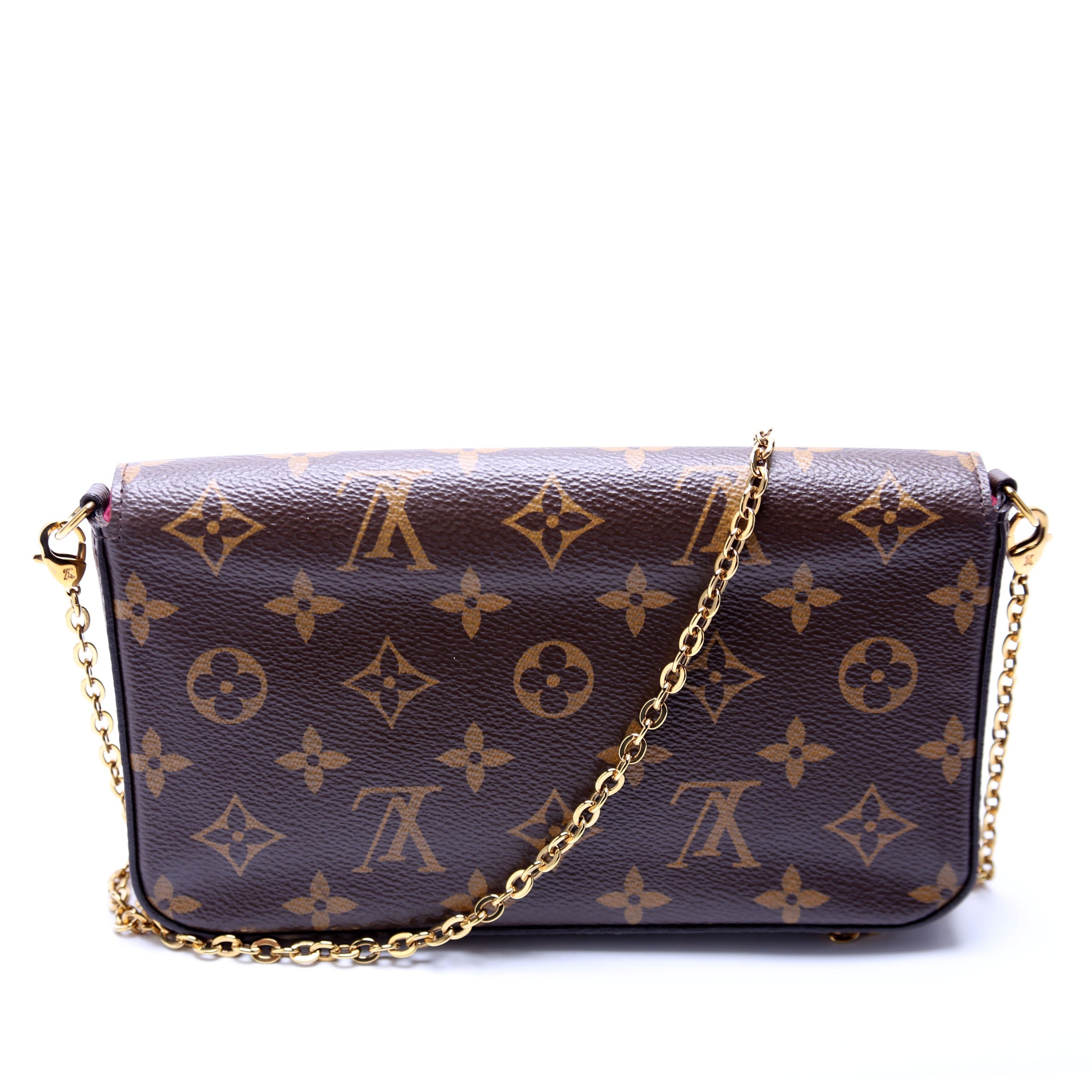 Pochette Felicie Monogram Berry