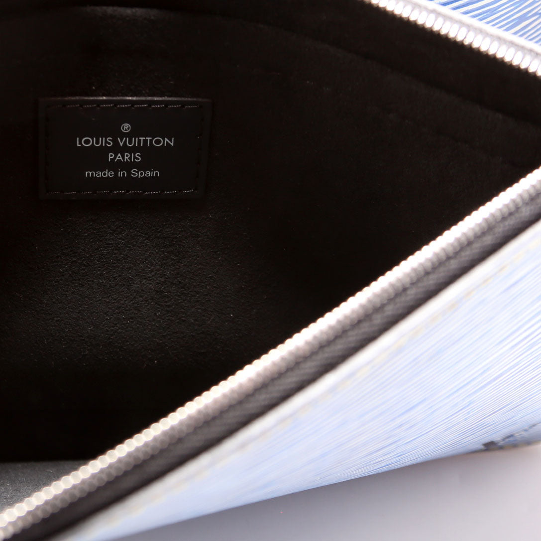 Neverfull W/Wallet MM Epi Blue