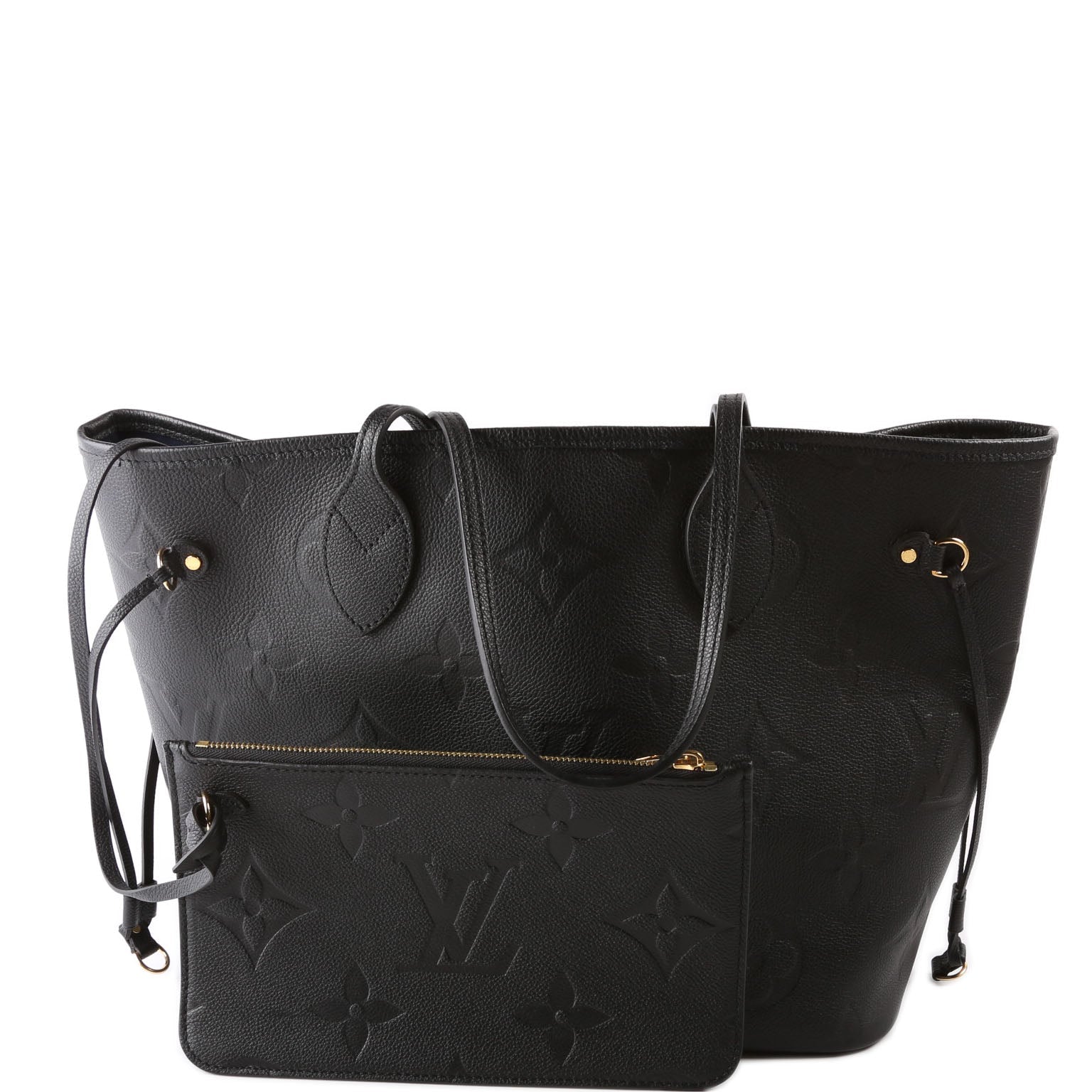 Neverfull with Wallet MM Empreinte Black