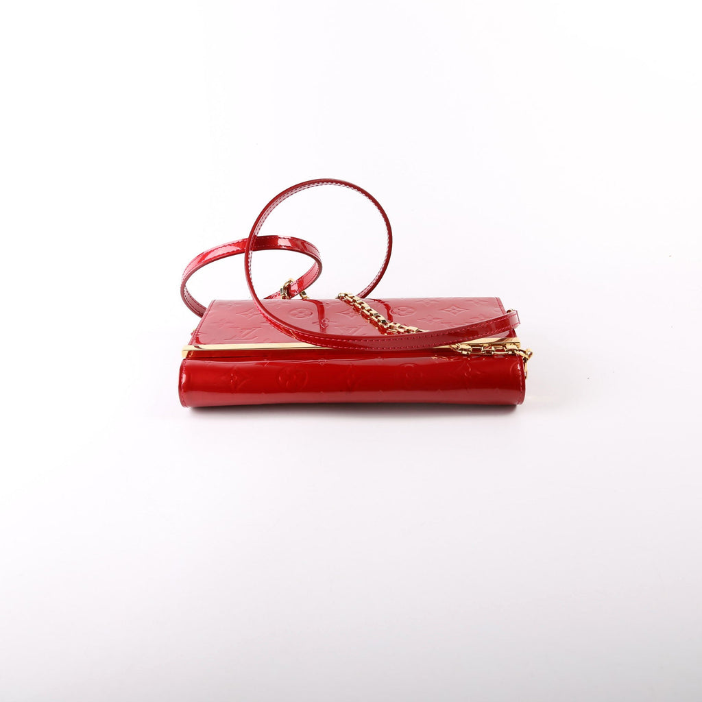 Ana Clutch Vernis Red