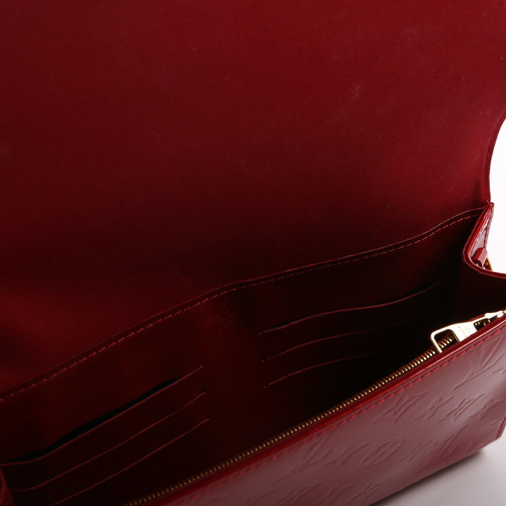 Ana Clutch Vernis Red