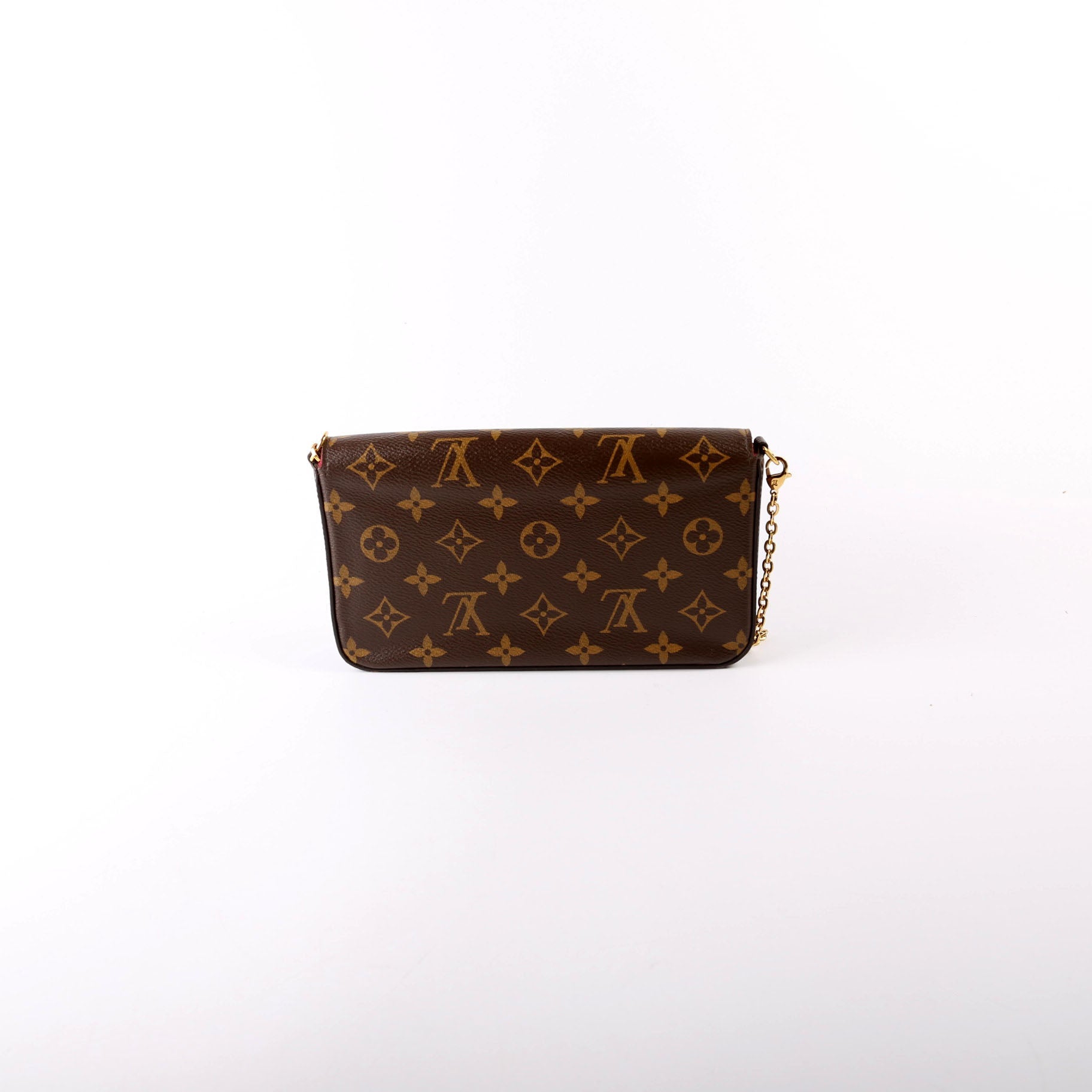 Pochette Felicie Monogram Berry