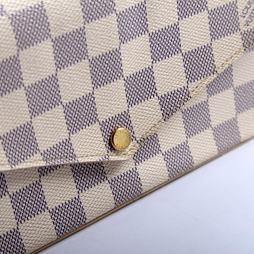 Pochette Felicie Damier Azur