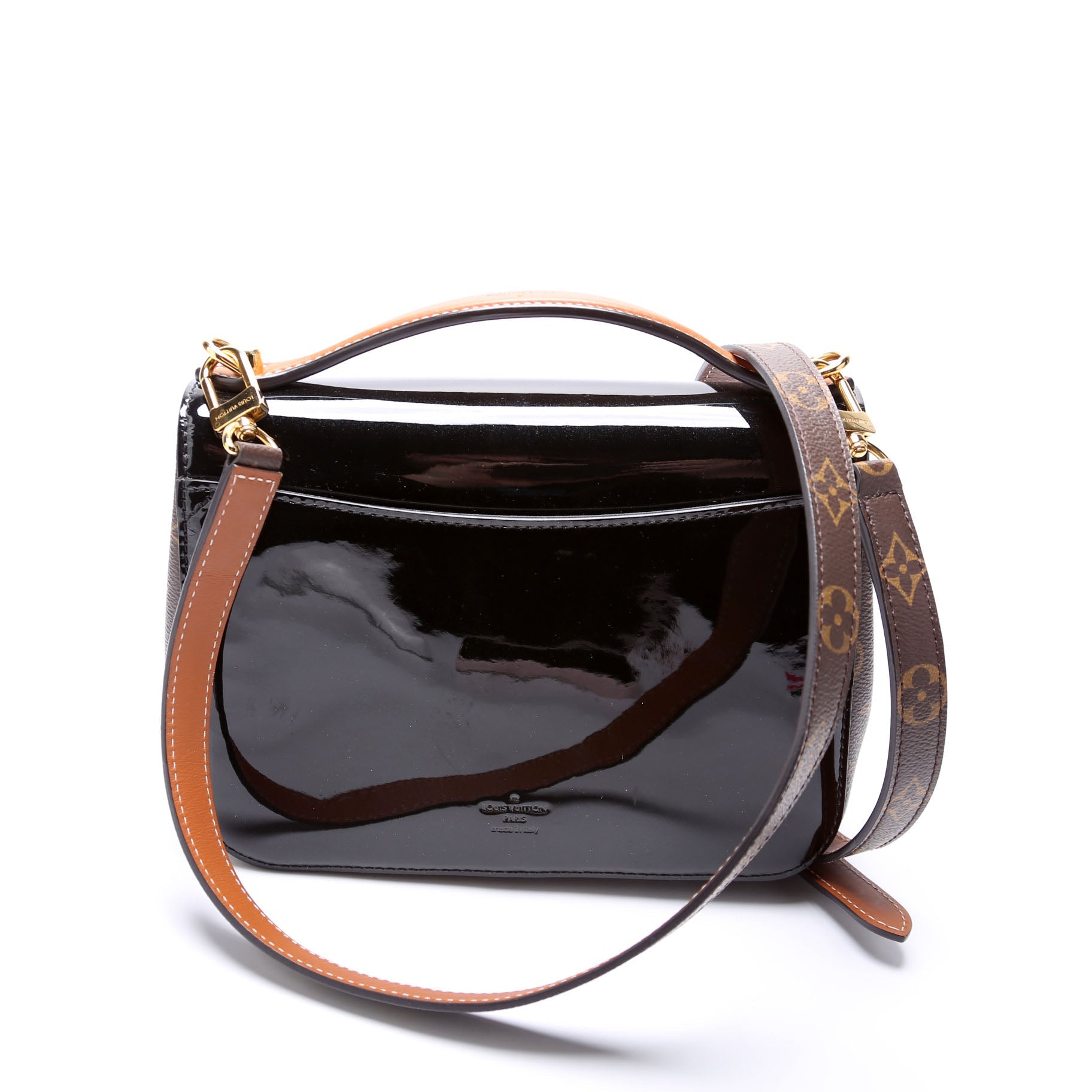 Cherrywood BB Patent/Monogram Black