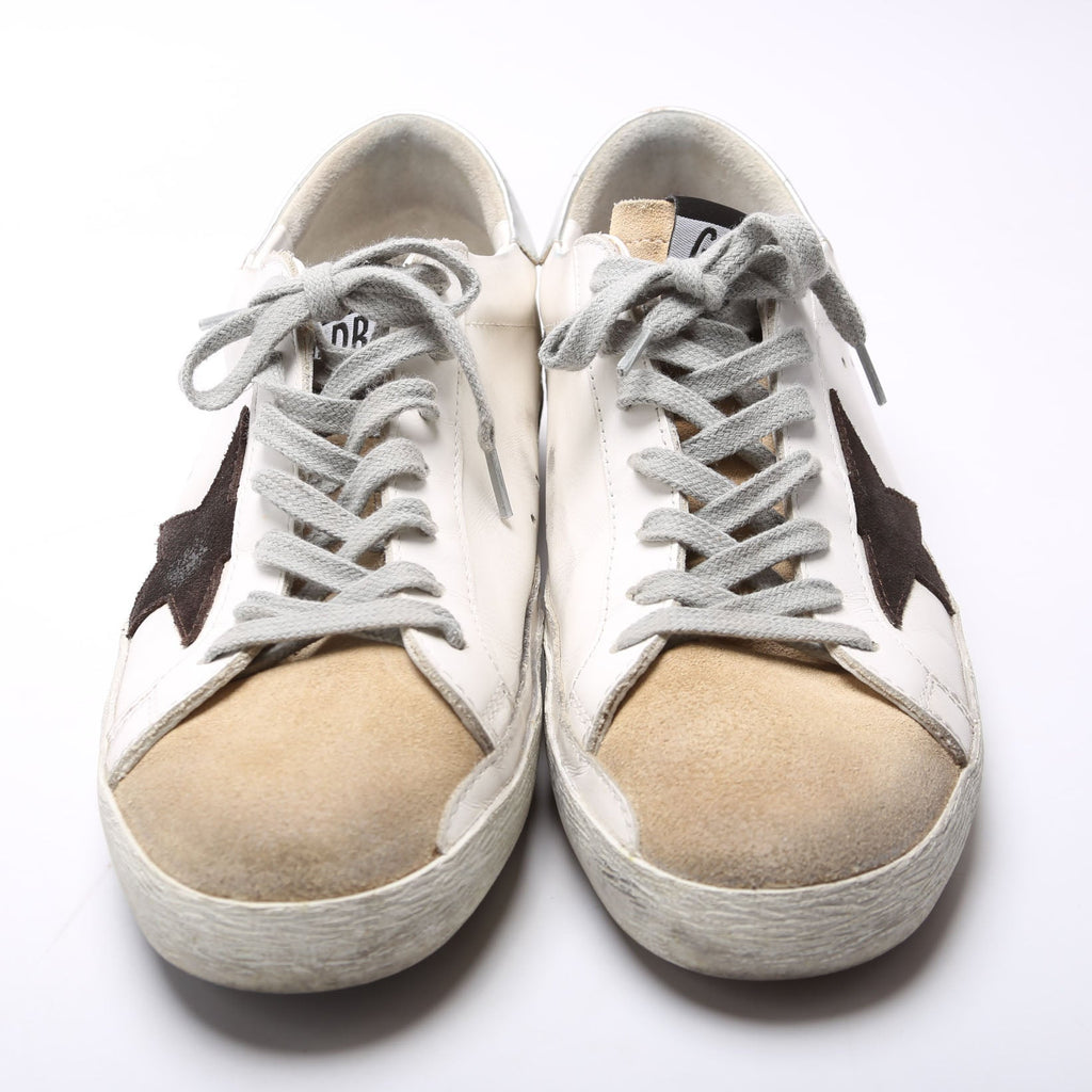 Superstar Classic Sneakers Size 41 White/Tan