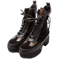 Laureate Desert Ankle Boots Size 38 Black/Brown