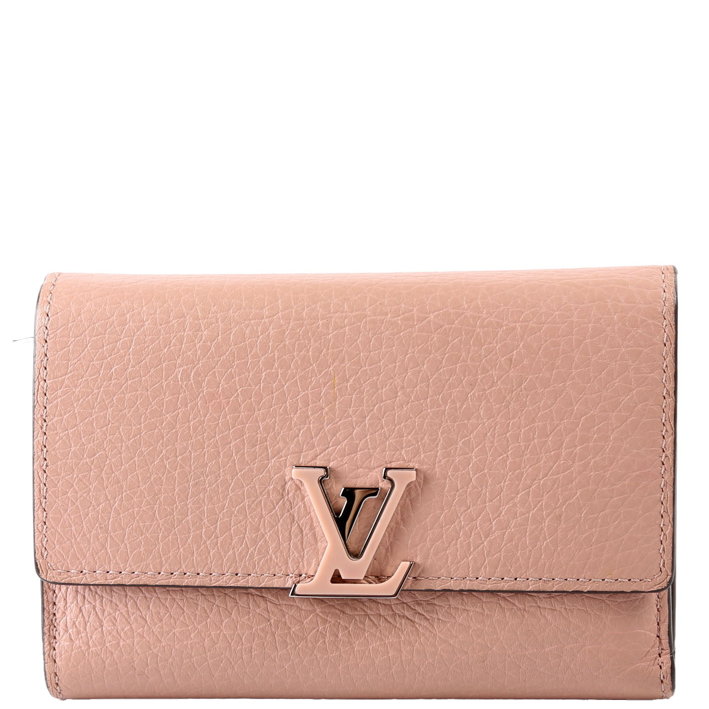 Capucines Wallet Compact Nude