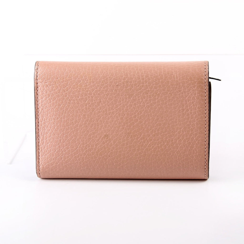 Capucines Wallet Compact Nude