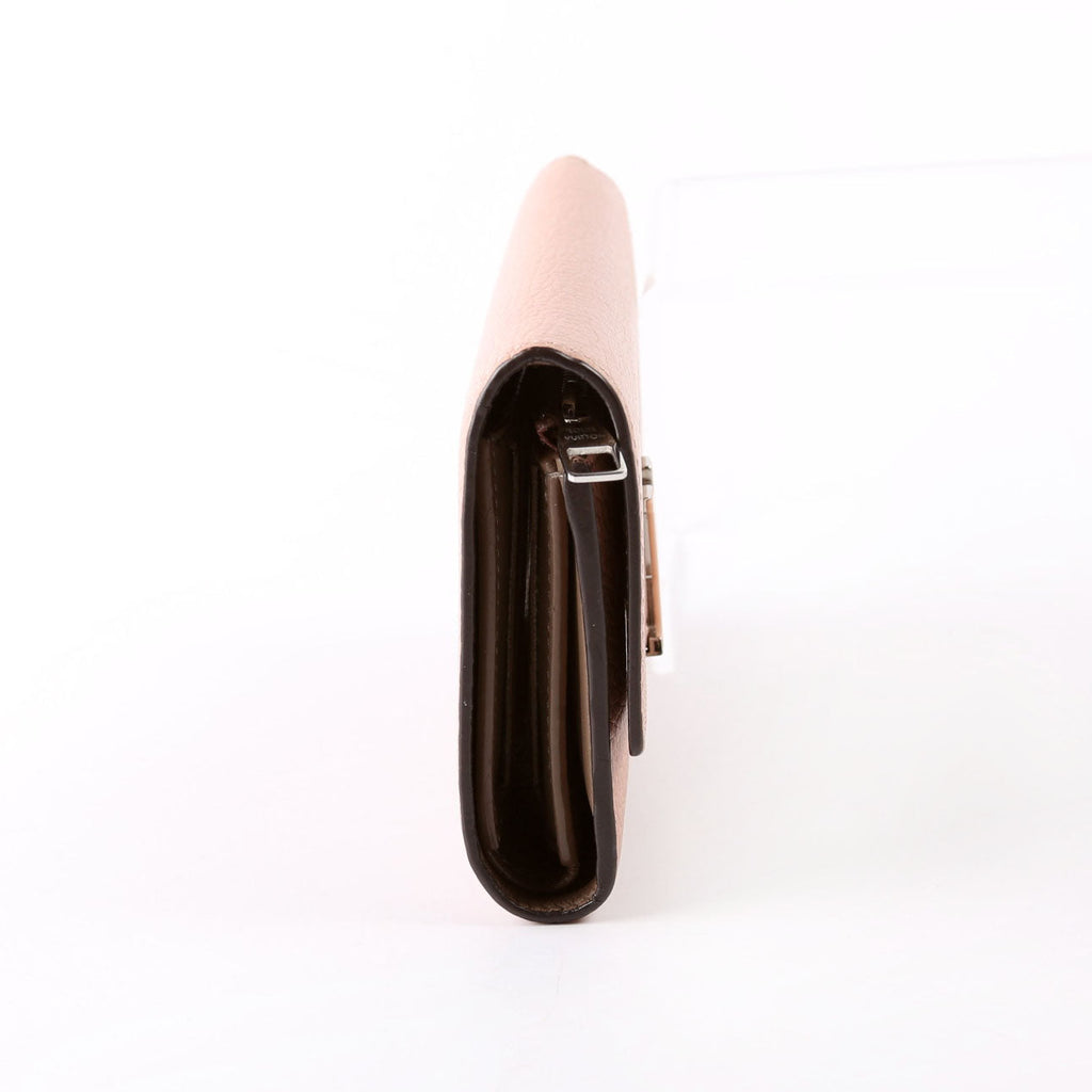 Capucines Wallet Compact Nude