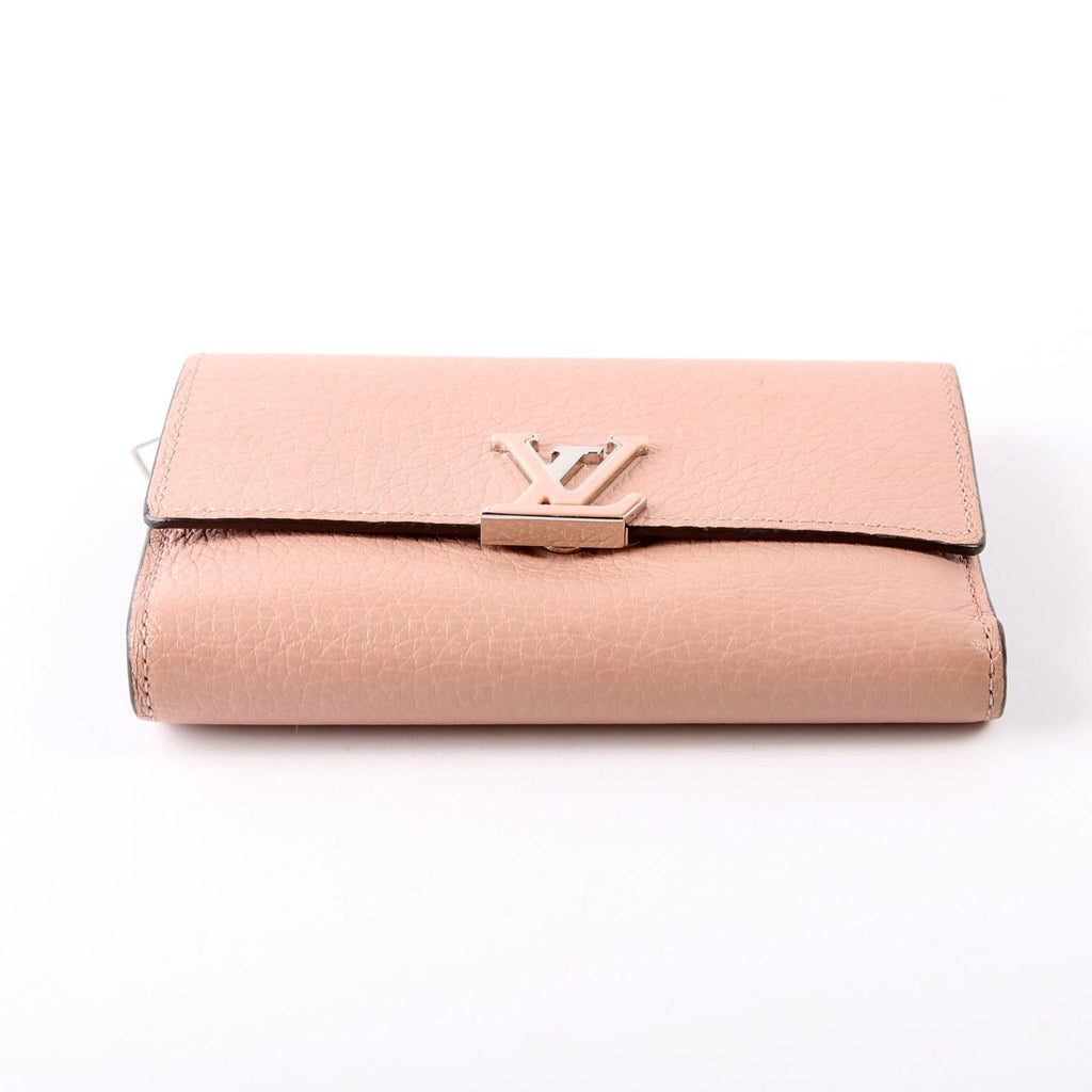 Capucines Wallet Compact Nude