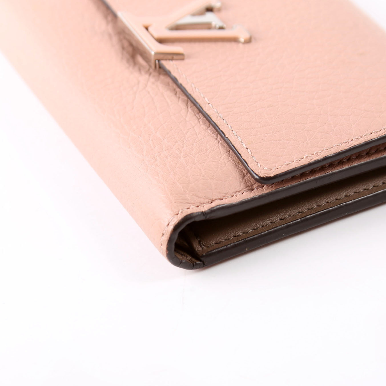 Capucines Wallet Compact Nude