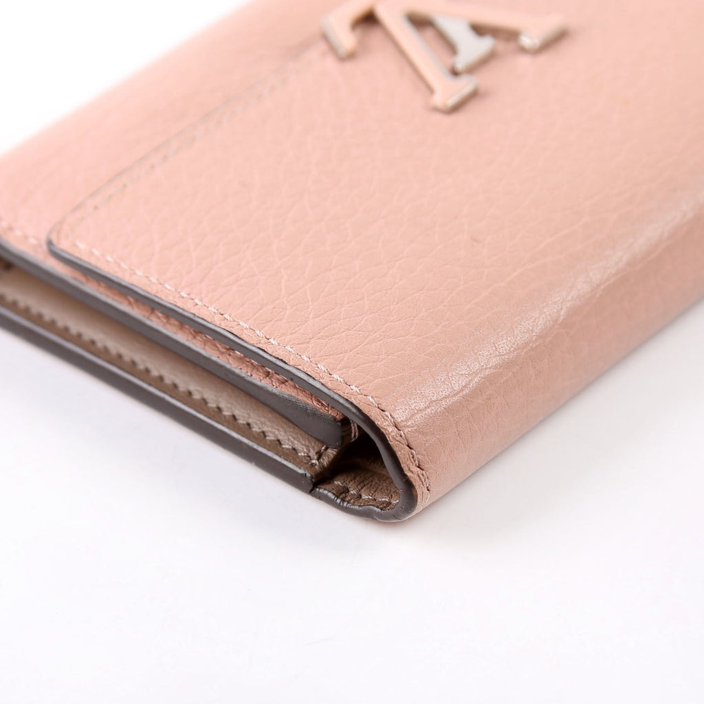 Capucines Wallet Compact Nude