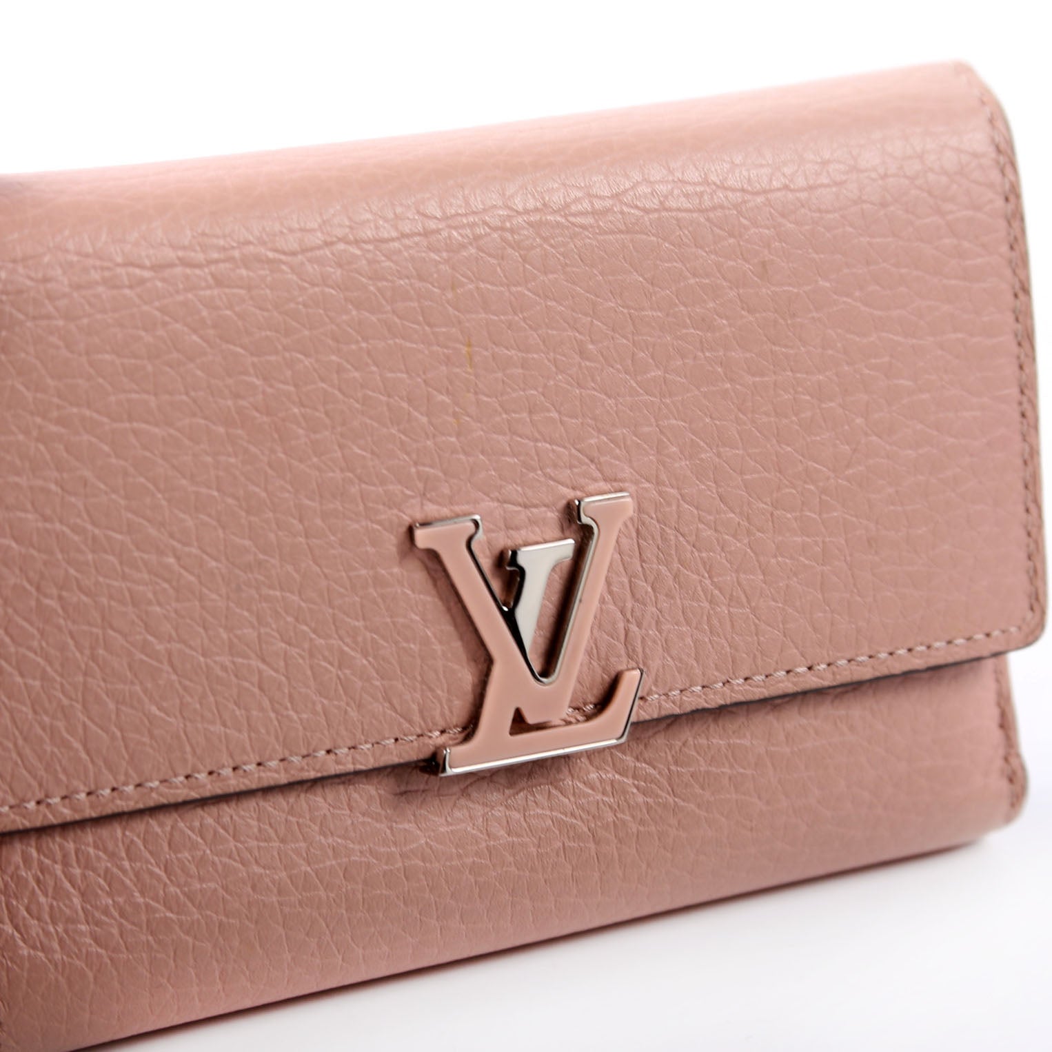 Capucines Wallet Compact Nude