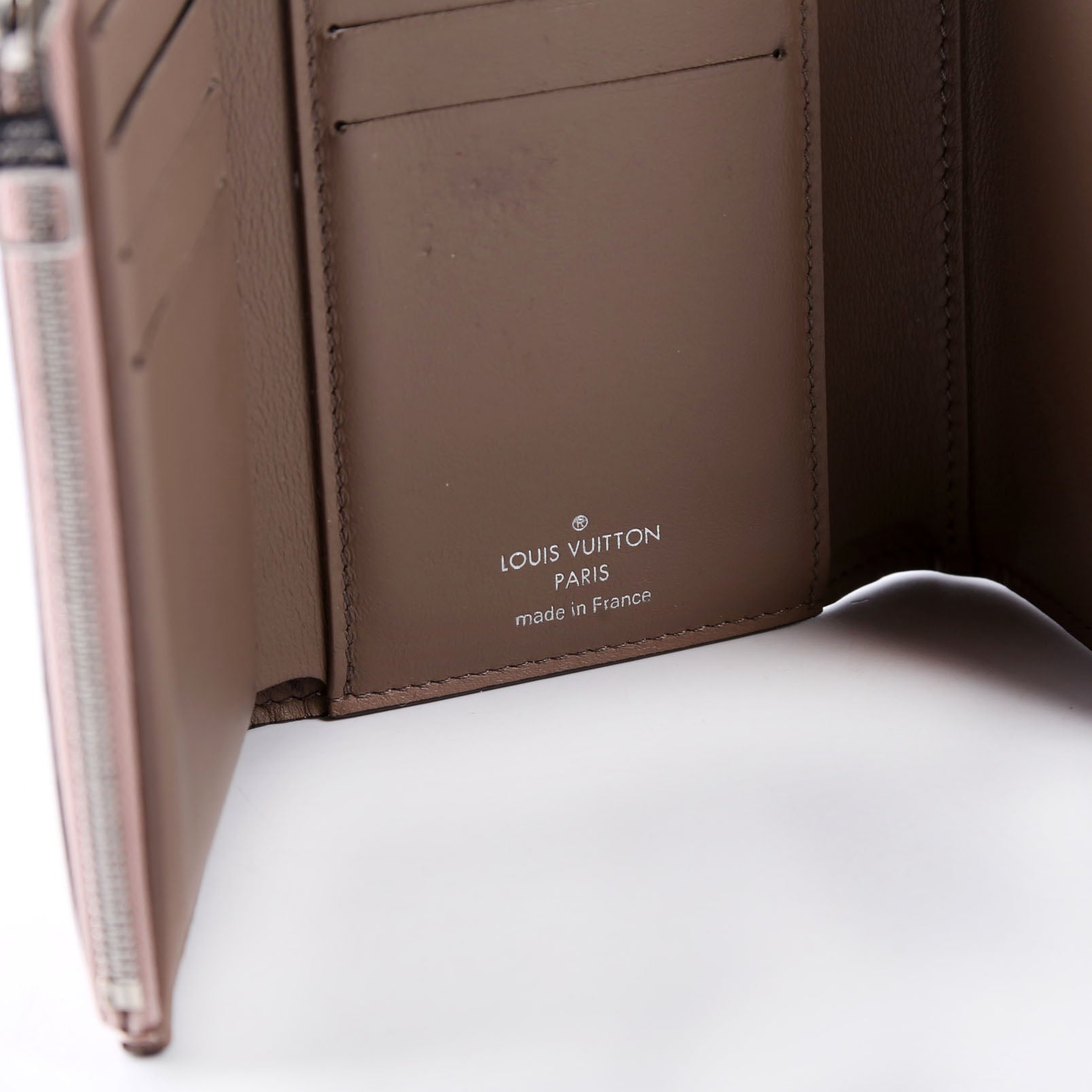 Capucines Wallet Compact Nude