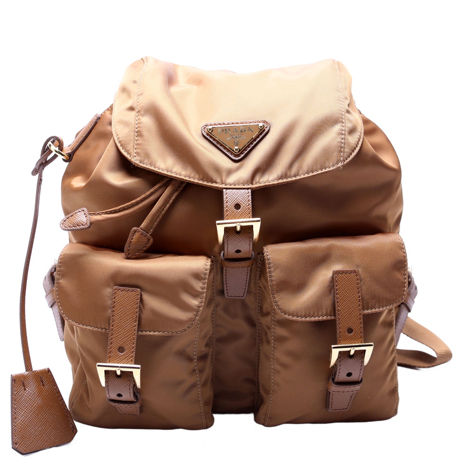 1BZ6YY Re-Edition 1978 Re-Nylon Backpack Small Brown