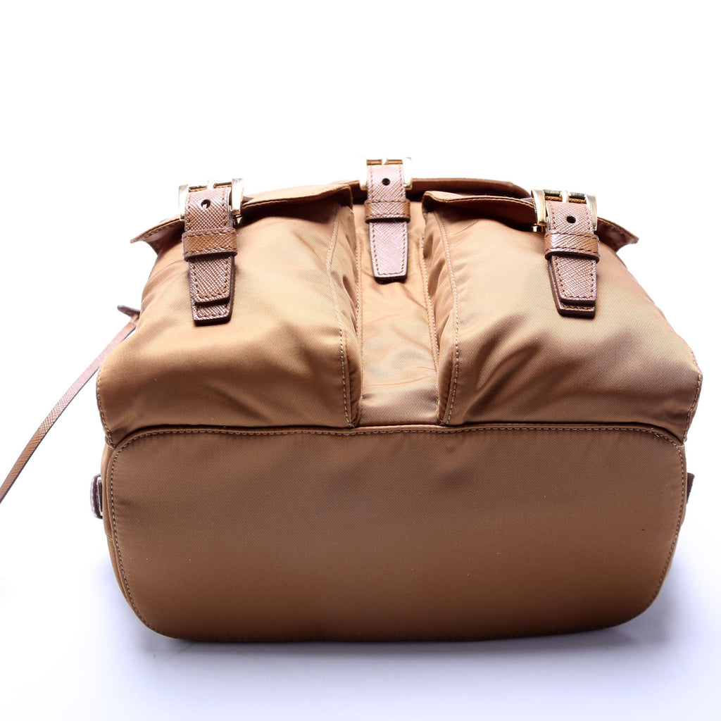 1BZ6YY Re-Edition 1978 Re-Nylon Backpack Small Brown