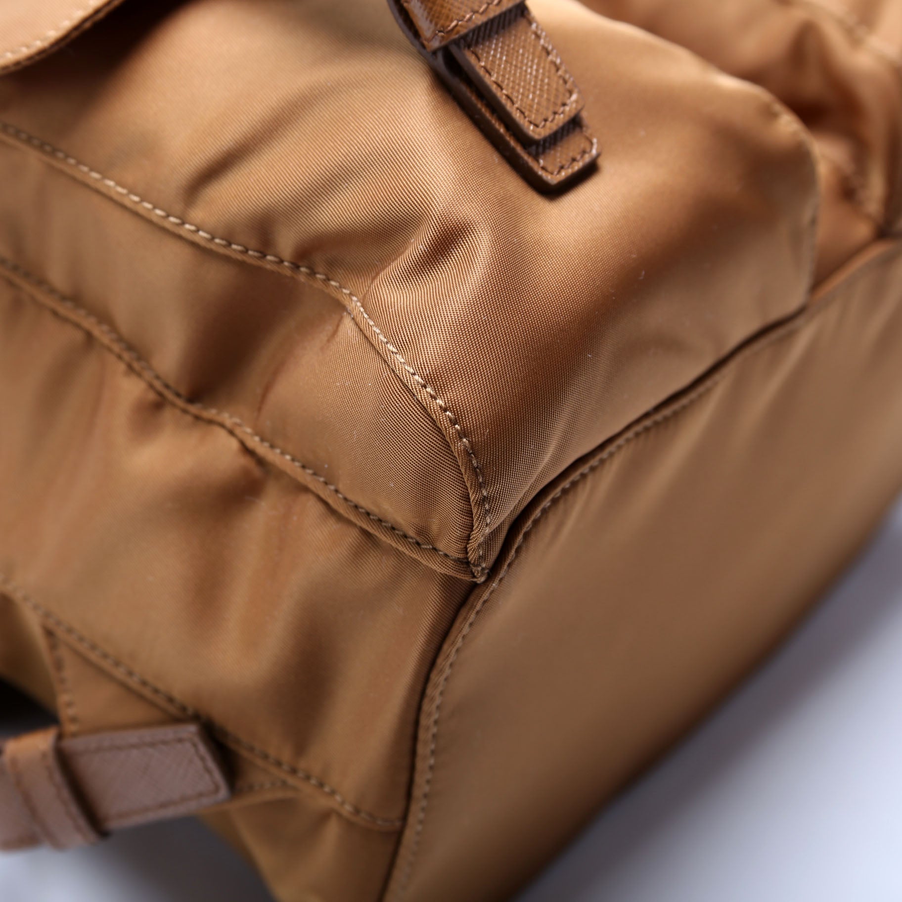 1BZ6YY Re-Edition 1978 Re-Nylon Backpack Small Brown