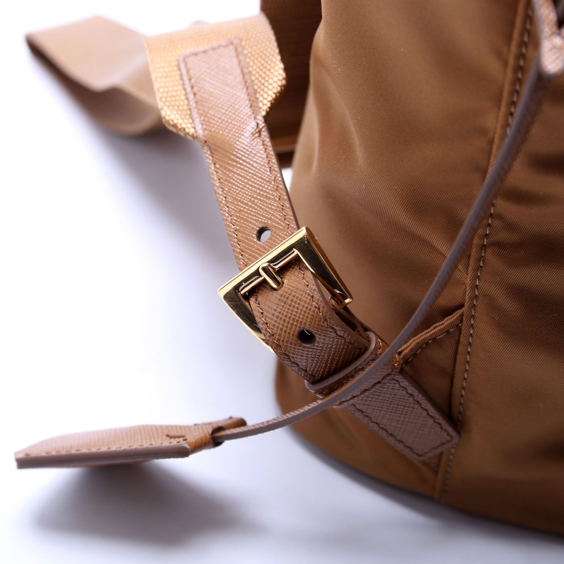 1BZ6YY Re-Edition 1978 Re-Nylon Backpack Small Brown