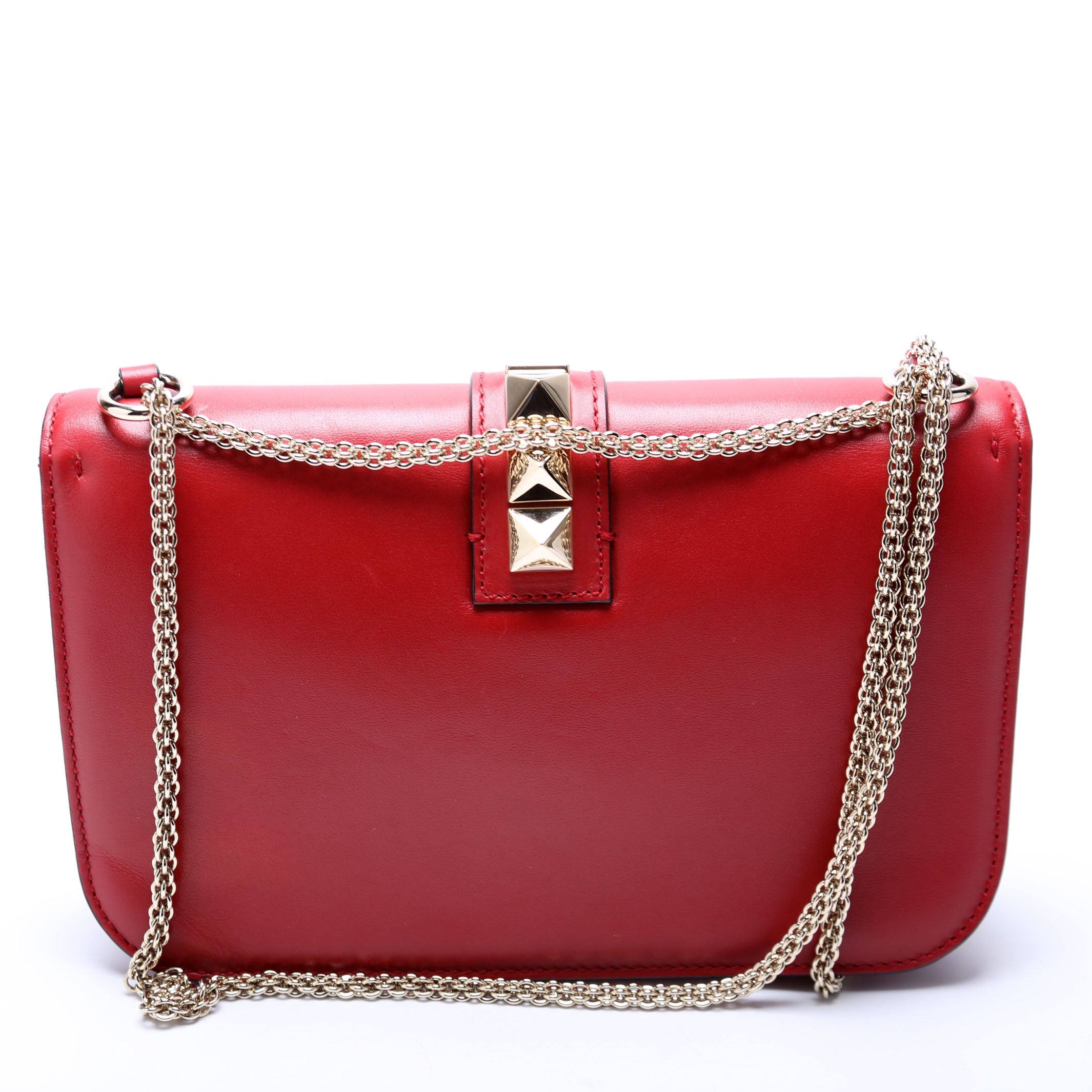 Rockstud Glam Lock Medium Red