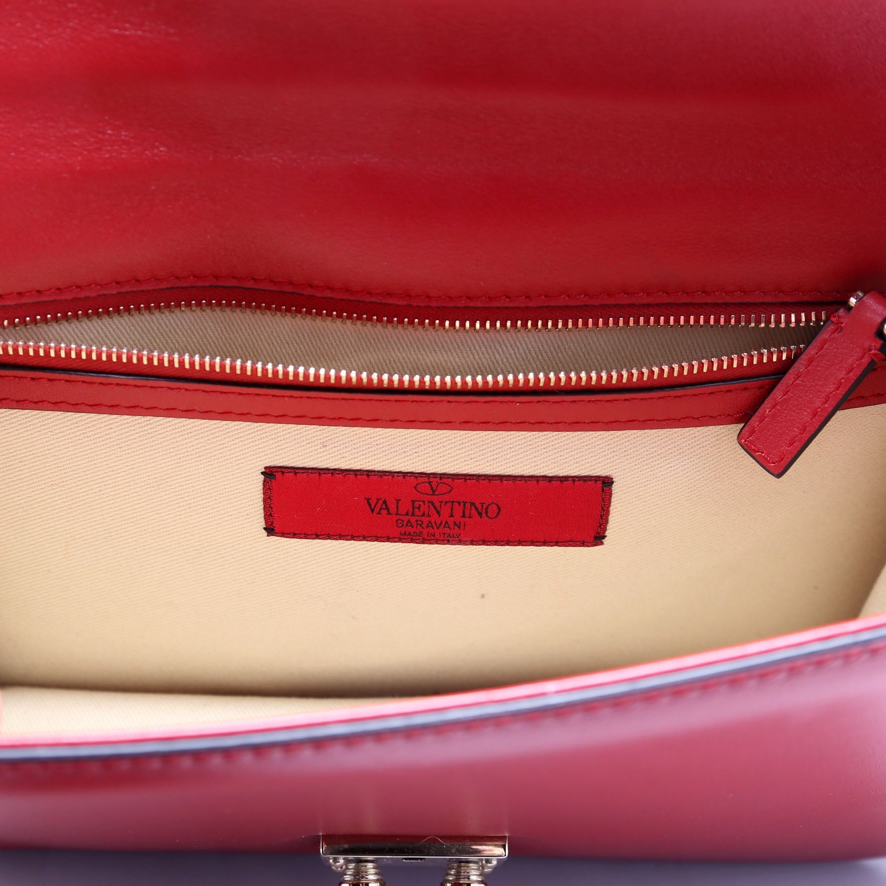 Rockstud Glam Lock Medium Red