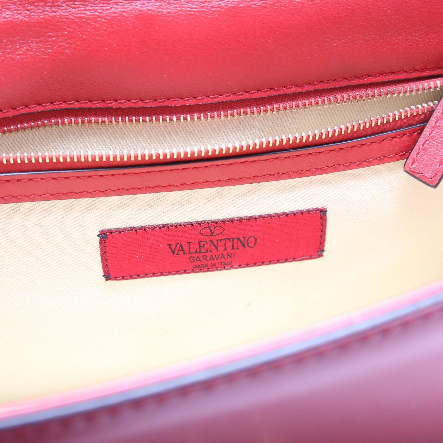 Rockstud Glam Lock Medium Red