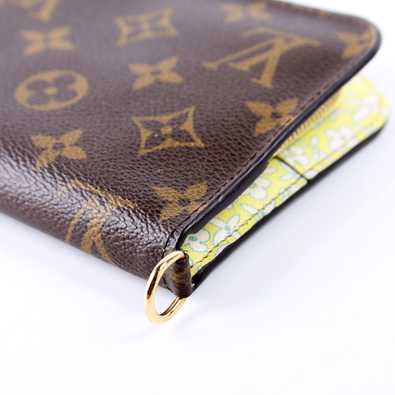 Insolite Wallet Fleuri Monogram Yellow