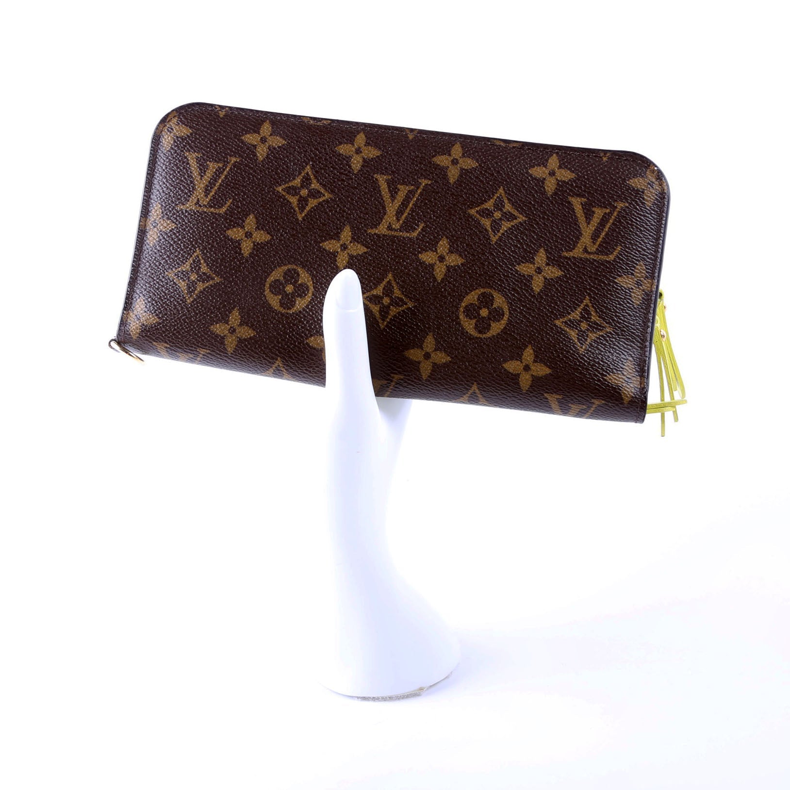 Insolite Wallet Fleuri Monogram Yellow