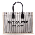 Rive Gauche Tote Bag Beige/Black