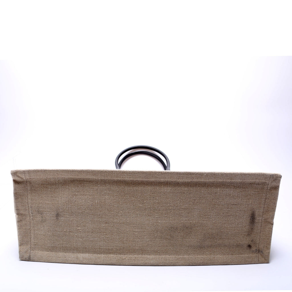 Rive Gauche Tote Bag Beige/Black