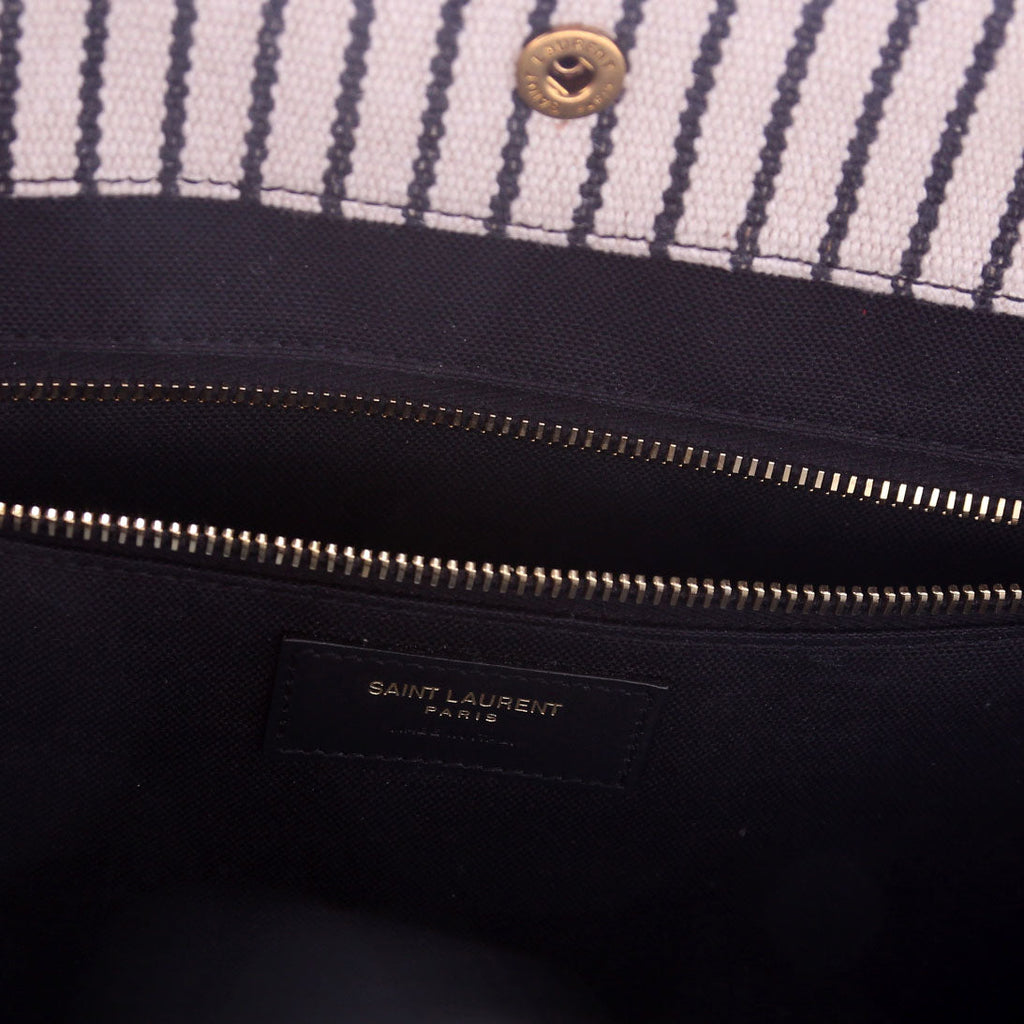 Rive Gauche Tote Bag Beige/Black