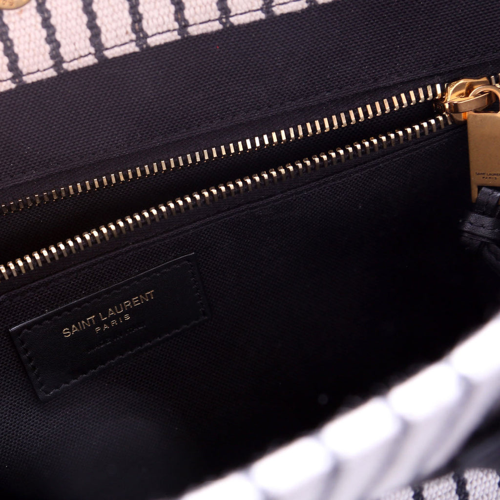 Rive Gauche Tote Bag Beige/Black