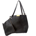 Canterbury Small Leather Tote With Pouch 3958883 Black
