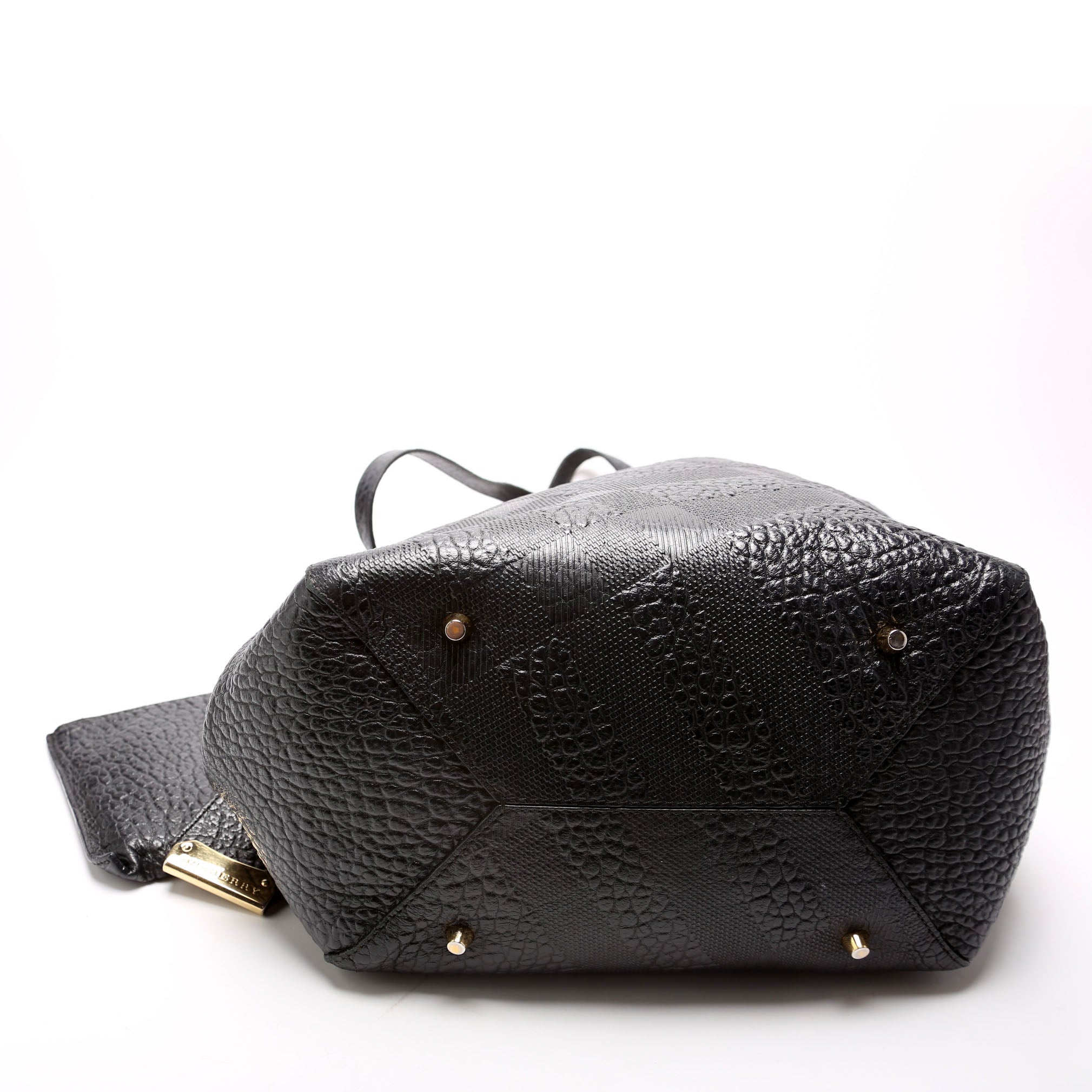 Canterbury Small Leather Tote With Pouch 3958883 Black