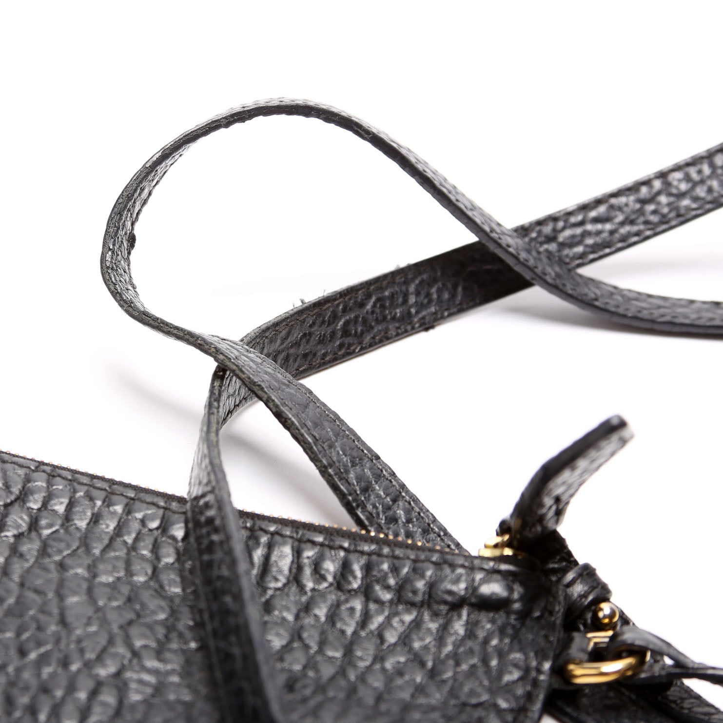 Canterbury Small Leather Tote With Pouch 3958883 Black