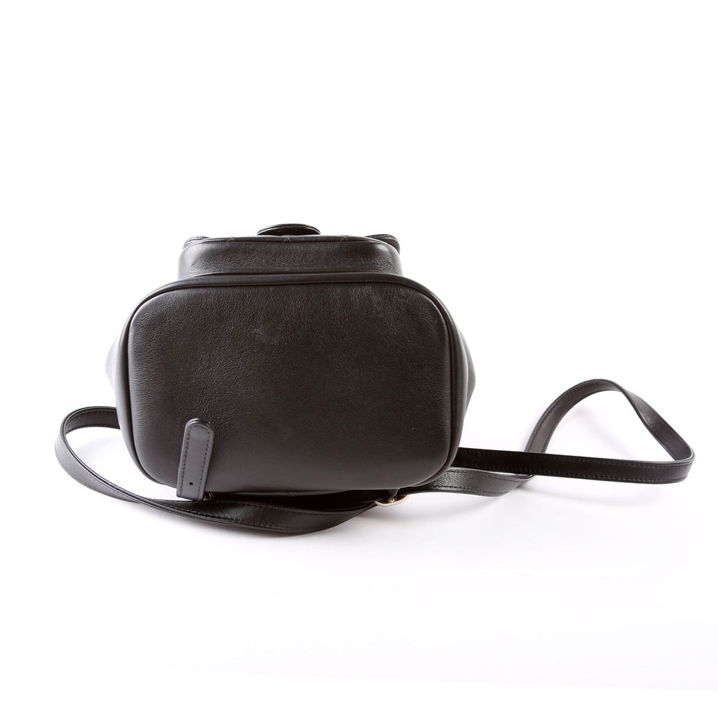 Duma Backpack Small Lambskin RFID Black